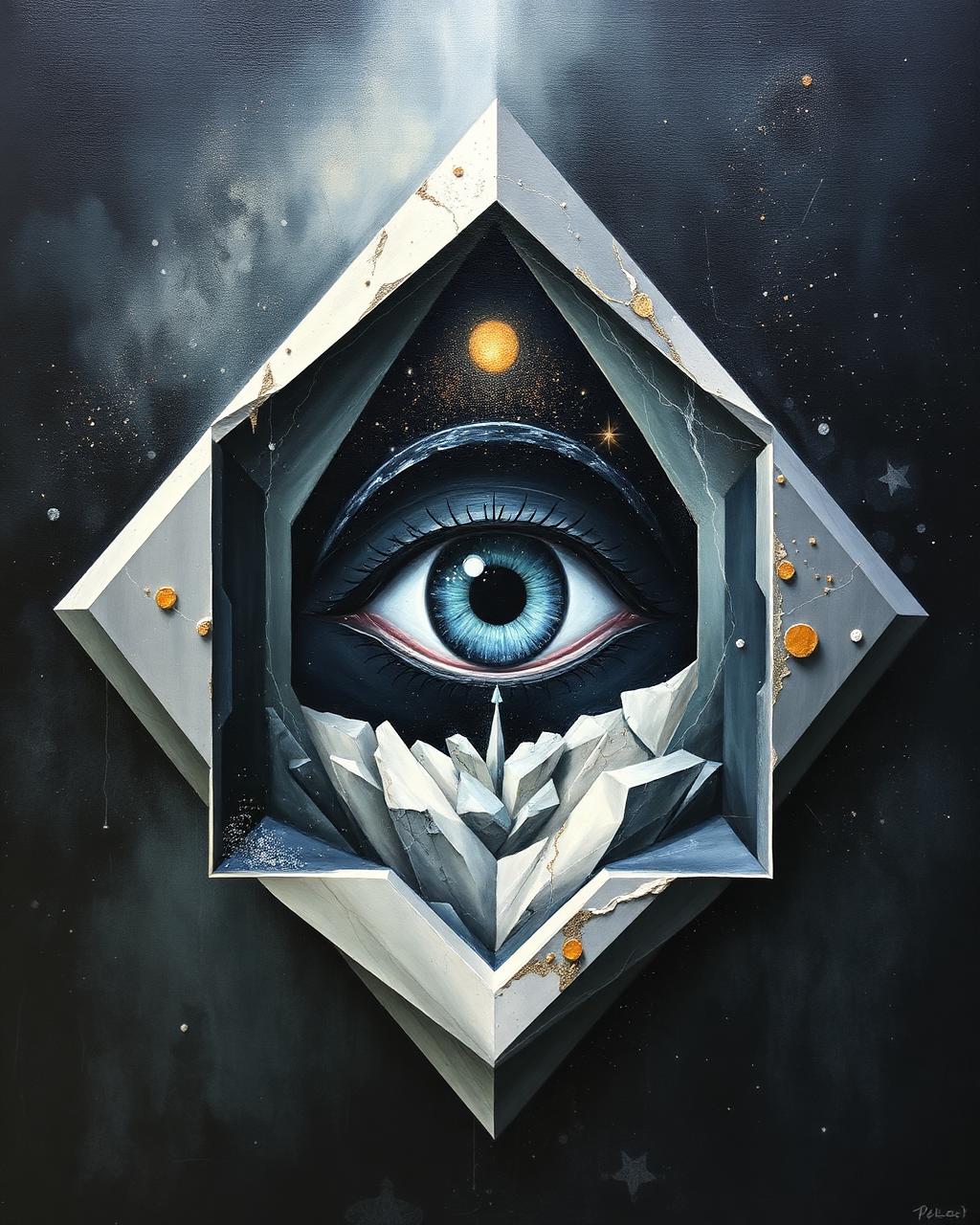 The Watcher in Crystalline Form