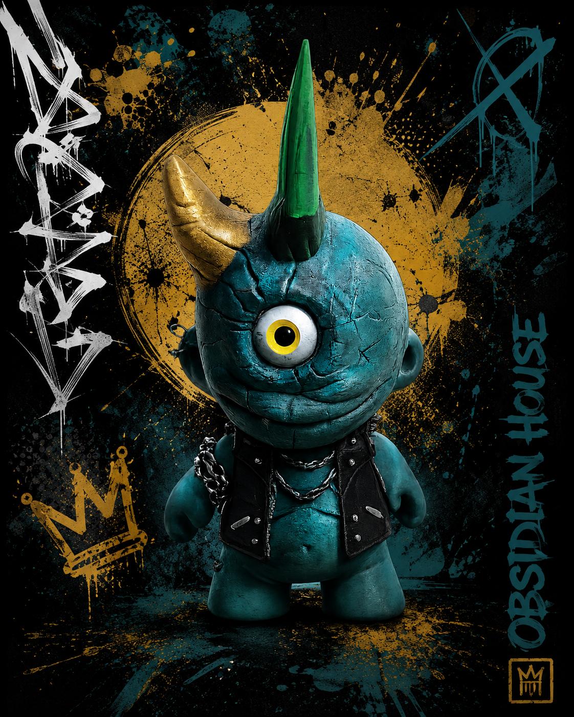 Obsidian House — Teal Oracle